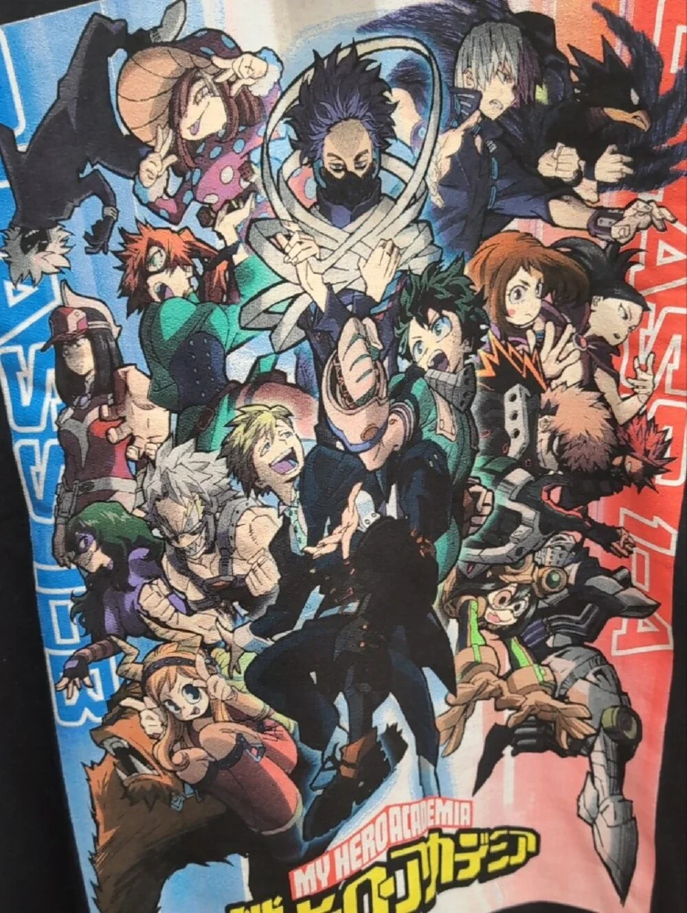 Hot Topic My Hero Academia Graphic Unisex Sweatshirt with Anime Print L